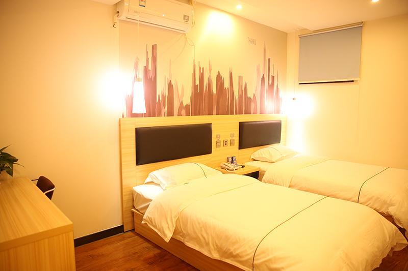 Thank Inn Chain Hotel Shandong Weifang Qingzhou Railway Station Gaoliu Exterior foto